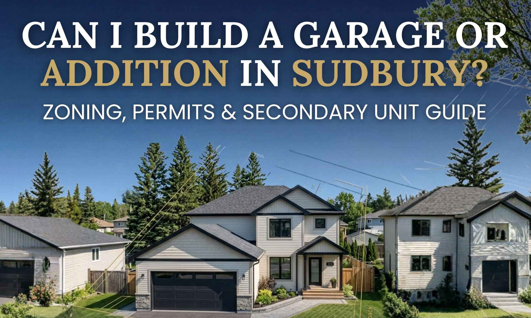 Can I build a garage or addition on my Sudbury property?